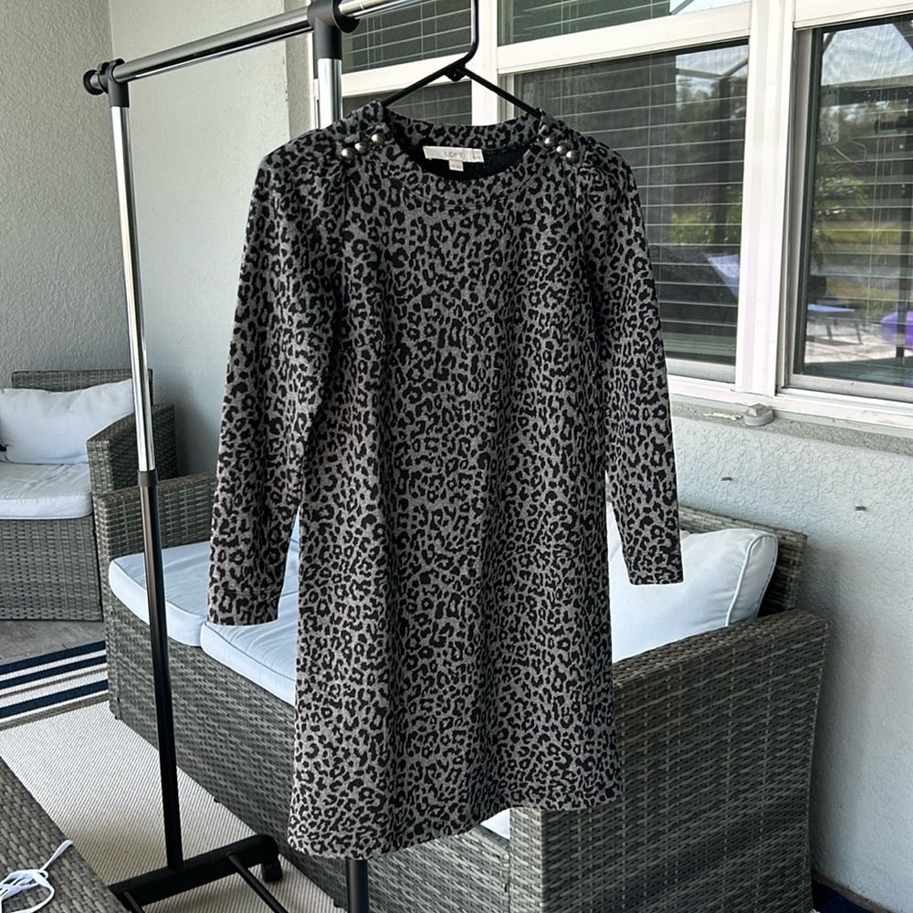 Loft XSP three quarter sleeve dress